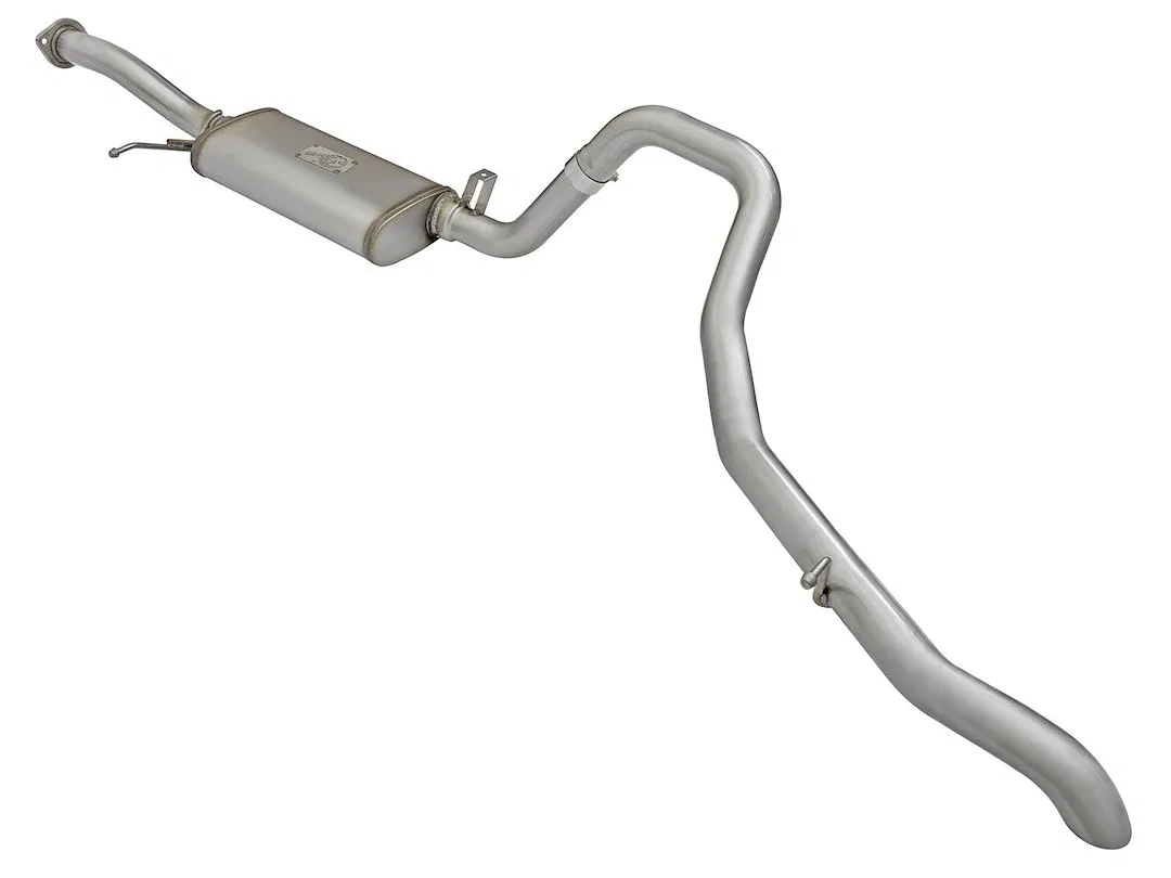 49-46118 – AFE Exhaust System Kit, Stainless Steel With Muffler 2-1/2 Inch Pipe Diameter Passenger Side Rear Exit Wit...